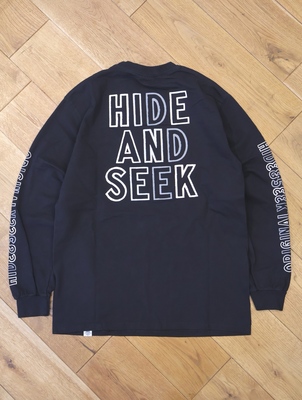 Hide and Seek ×Toru Nishiura 「Original H&S L/S Tee」 プリント
