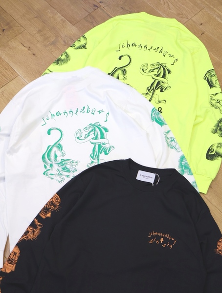 Black Weirdos 「Panther LS Tee」 プリントロングスリーブティーシャツ