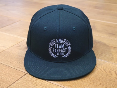 Hide and Seek 「Laurel Baseball CAP」 6パネル ベースボールキャップ