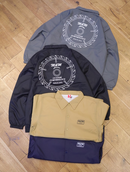 M&M CUSTOM PERFORMANCE 「Coach Jacket」 ナイロン コーチ