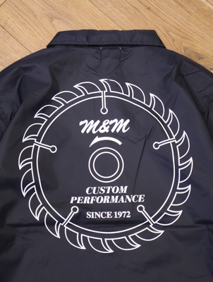 M&M CUSTOM PERFORMANCE コーチジャケット　ナイロン M&M CUSTOM PERFORMANCE 「Coach Jacket」 ナイロン コーチジャケット