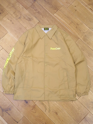 PORKCHOP GARAGE SUPPLY COACH JKT イエロー PORKCHOP GARAGE SUPPLY COACH JKT イエロー