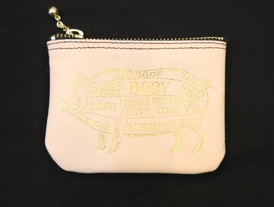 PORKCHOP GARAGE SUPPLY × 福祿壽 「NEW BIKER WALLET」 ピッグスキン