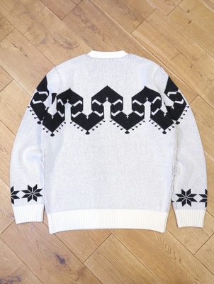 RATS 「NORDIC KNIT」 クルーネックニットセーター